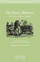 Ne Sedi Djemo SATB choral sheet music cover